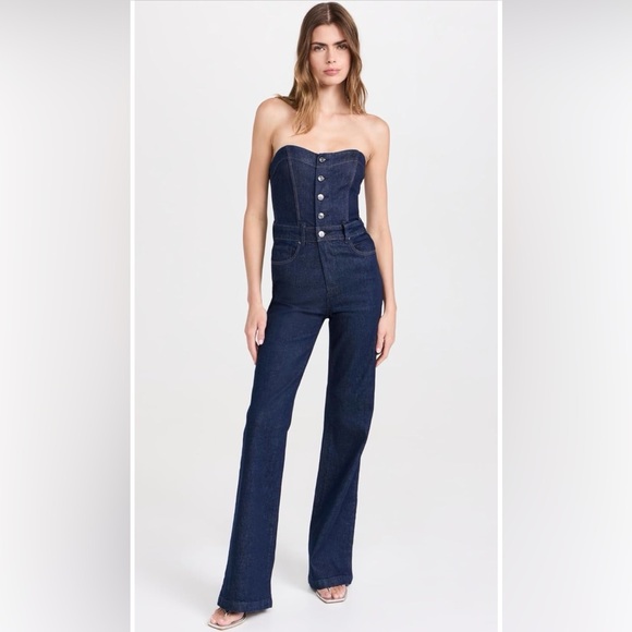 NWT Paige Women's Sansa Jumpsuit - Picture 2 of 7